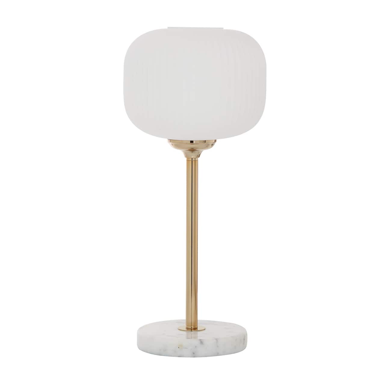 CosmoLiving by Cosmopolitan 23" White Metal Modern Table Lamp